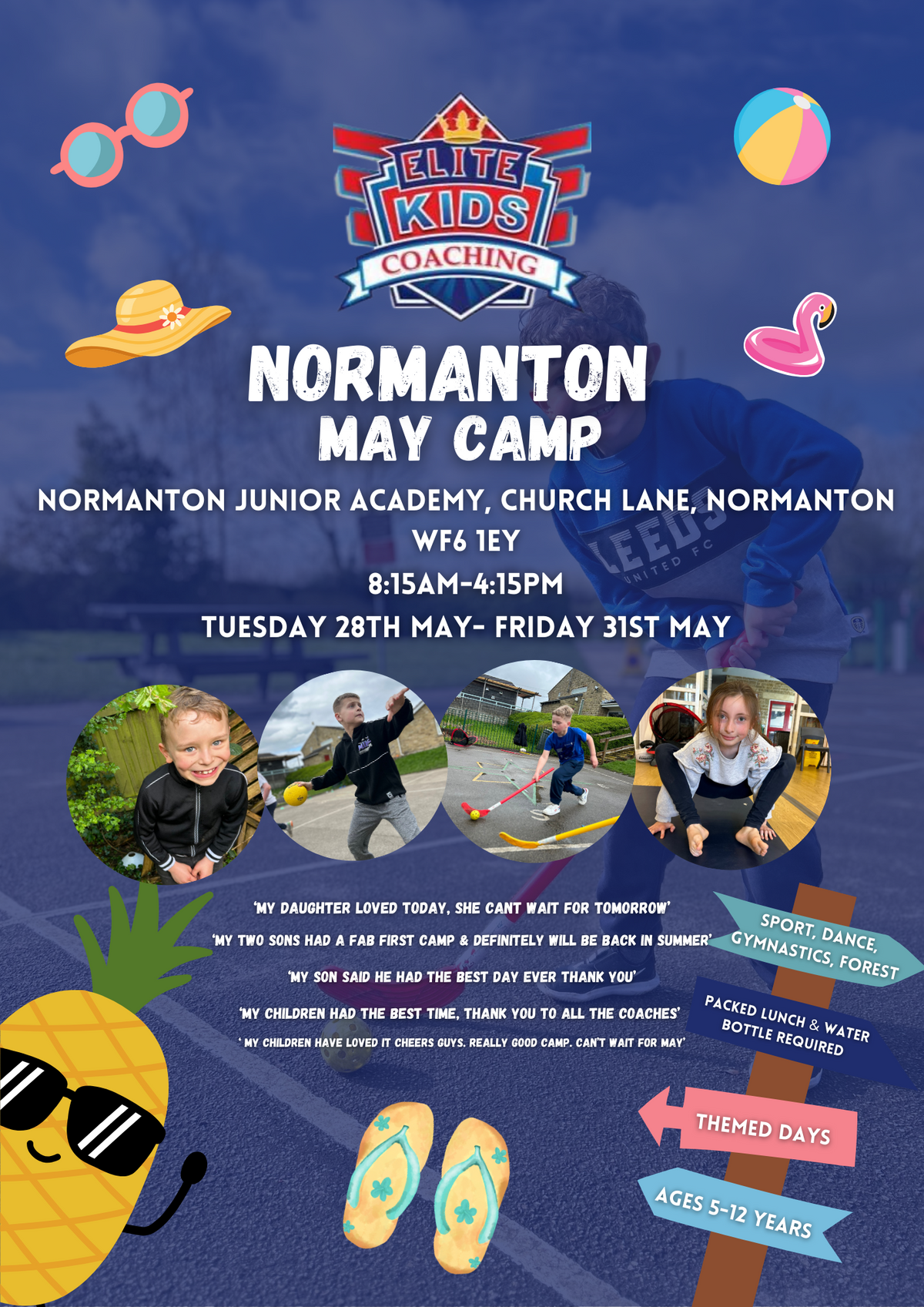 Normanton May Camp Tuesday 28th May (free day)