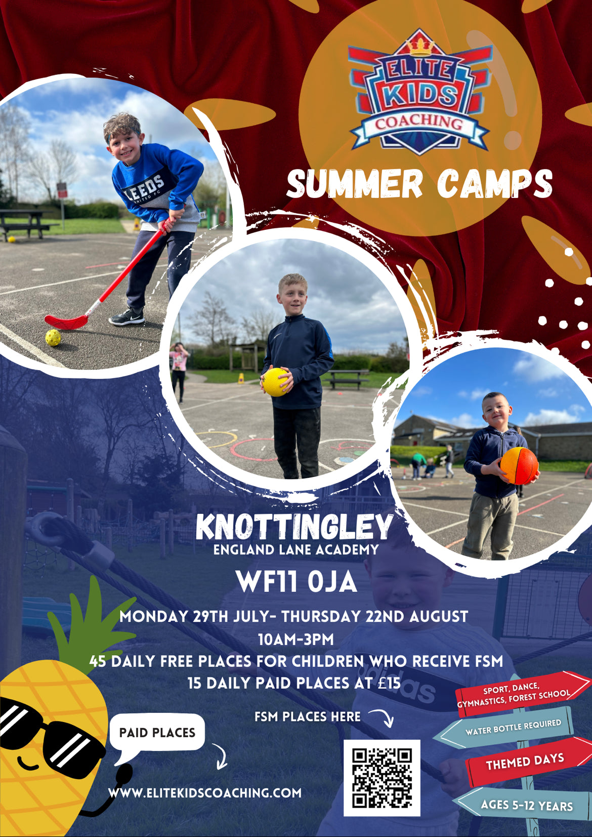 Knottingley Summer HAF Camps Wednesday 14th August