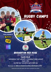 Broughton Red Rose EKC Rugby Camp Wednesday 21st August